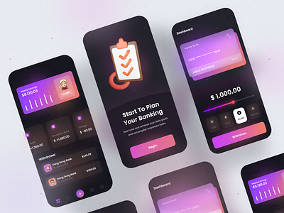 Banking App - Mobile Design Concept