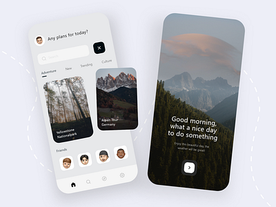 Travel App - Mobile Design Concept