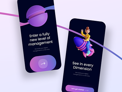 Management App - Mobile Design Concept