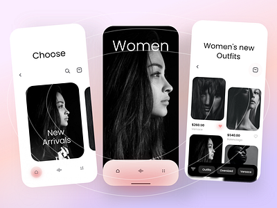 Fashion App - Mobile Design Concept