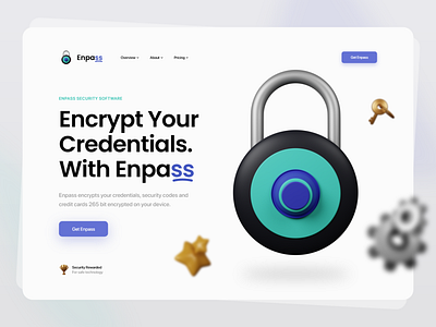 Enpass - Website Concept Design