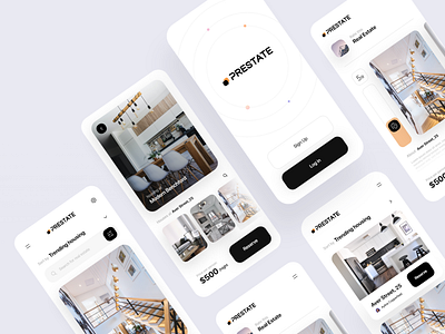 PRESTATE Mobile App Design