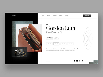 Gorden Lem - Website Design 2022 3d animation branding clean design german graphic design illustration logo modern motion graphics online shop trend trends ui unlikeothers web website