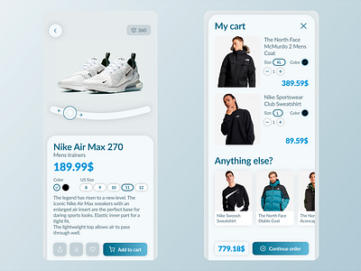 Clothes Shop UI