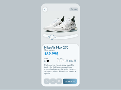 Nike Shop App app ui nike nike shoes nike shop online store sneakers store