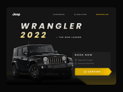 Jeep Showroom Website