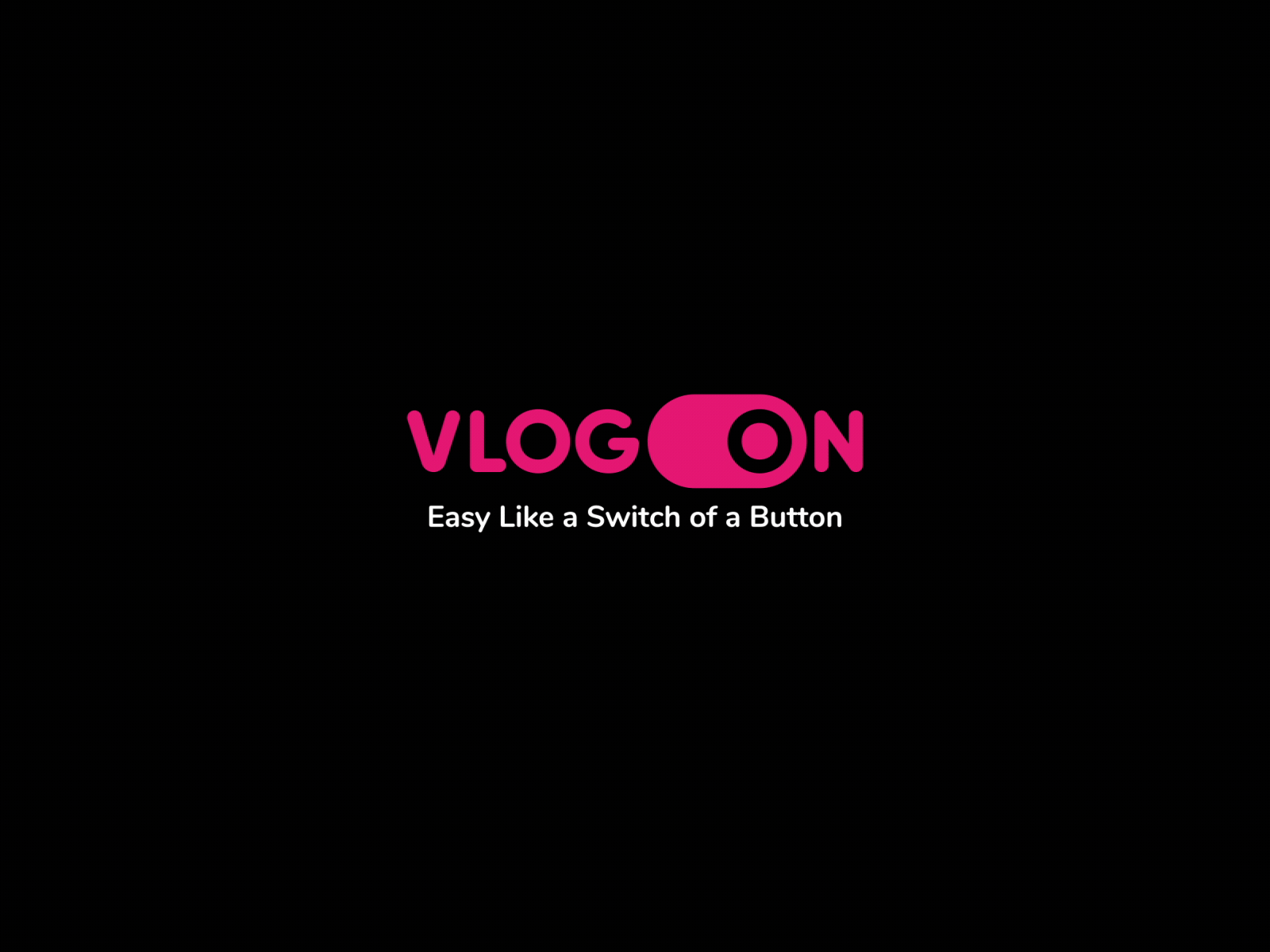 VlogOn Logo Animation