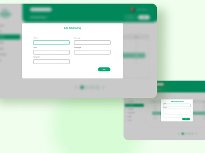 Web popup UI design classy popup design dashboard dashboard popup green green web ui popup popup design ui web web interface web popup