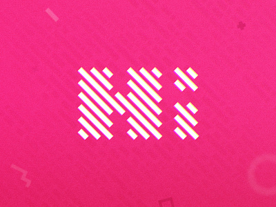 Hi Dribbble debut graphic hi letters logo monogram shot sign typography