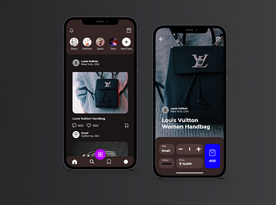 Social Shopping App Design app app design design product design shopping app ui ui ux ui design
