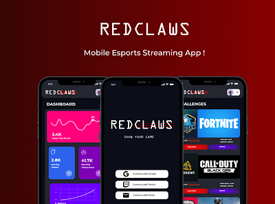 Redclaws Mobile App app app design design mobile app mobile ui product design ui ui ux ui design uxdesign