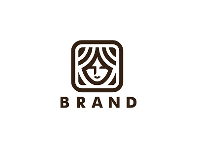 Lady Face logo 3d animation brand branding design graphic design illustration logo logo design motion graphics
