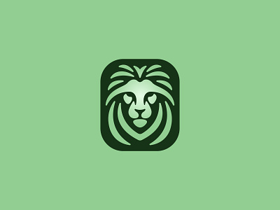 Lion Face Logo