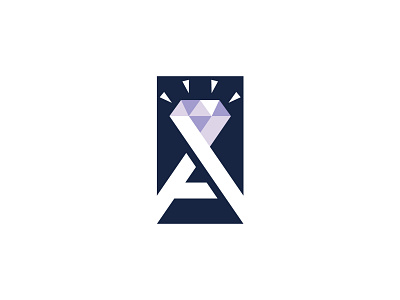 Letter A Diamond Logo brand branding design graphic design illustration logo logo design luxury ux