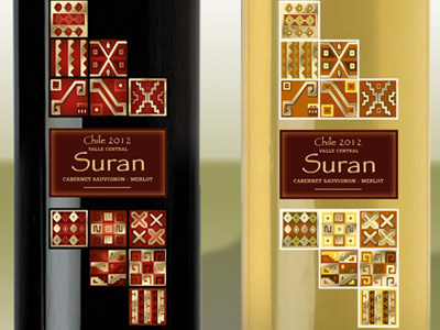 Suran wine label label pack wine