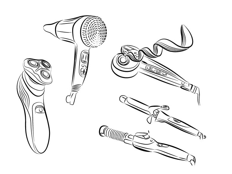 Hair Tools by Yaroslav Koval on Dribbble
