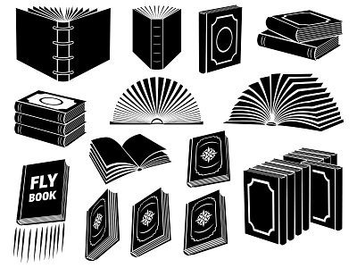 Books Icons Set books