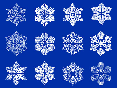 Snowflakes Set