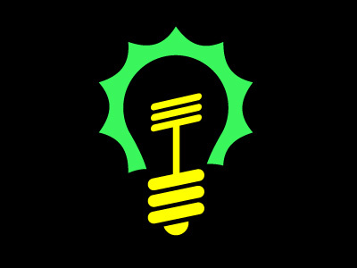 Lamp Logo Icon