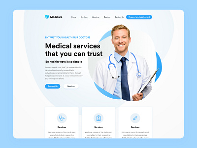 Medical Landing Page