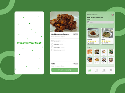 Muangan - An Online food delivery App template application branding business design figma food delivery service illustration landing page logo online food app ui vector web design