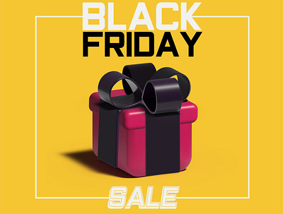 Black Friday Sale 3d abstract black friday branding design graphic design illustration illustrator logo sale vector