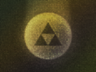 going through a phase, what can I say glow spotlight texture triforce zelda