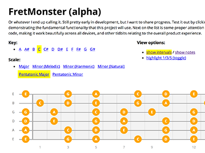 FretMonster MVP