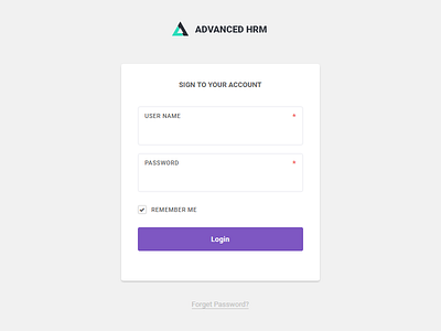 Advanced HRM Login