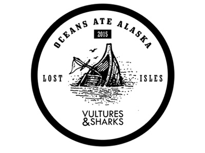 Lost Isles alaska album ate band design for graphic merch oceans sale ship shirt