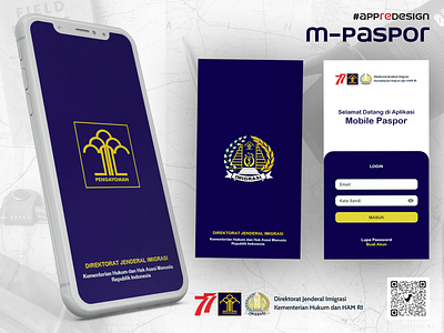 M-Paspor binus indonesia mobile mobile application passport ui ux