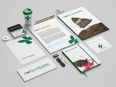 Papiliorama | Applied branding