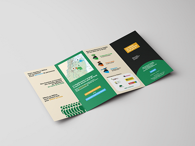 Papiliorama | Leaflet pt. 2 branding graphic design leaflet leaflet design minimalist mockup