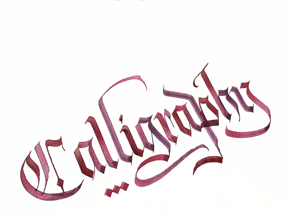 Blackletter Calligraphy by ellie heywood (elettr) on Dribbble