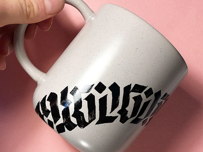 Hand-painted Mug Design