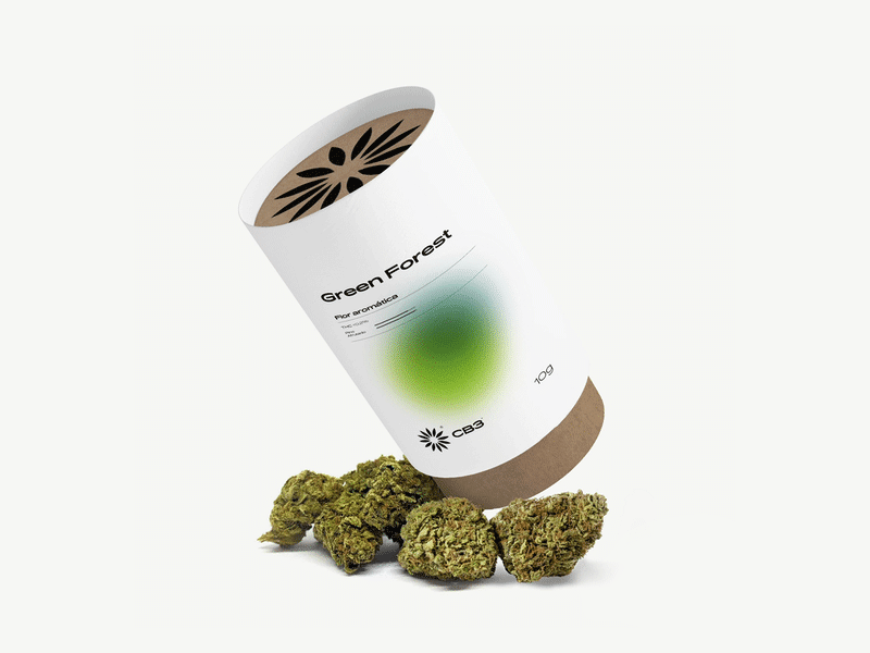 Green Forest — Packaging animation branding cannabis cbd cbd oil logo packaging