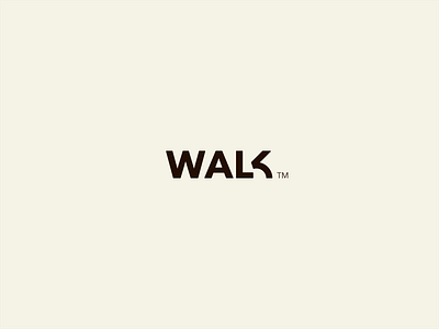 WALK 👟 branding foot logo logotype shoe symbol walk
