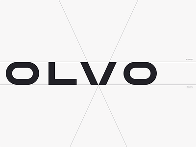 VOLVO — Custom Typography auto branding cars logo logotype motors typography volvo