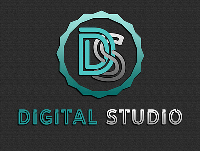 Digital Studio Monogram app branding design figma figma design figmadesign graphic design illustration logo photoshop ui