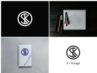 S+K 3d adobe animation branding design figma geometry logo graphic design illustration illustrator logo logotipo monogram monogram logo motion graphics photoshop typography ui ux vector