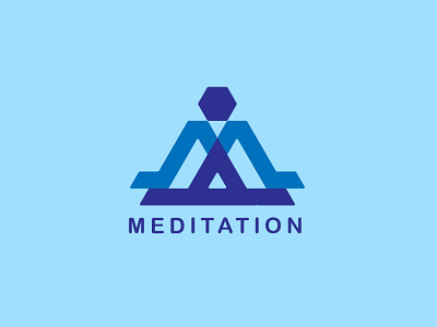 Meditation Logo adobe animation brand identity branding design digital art figma graphic design illustration illustrator logo logo folio meditation monogram logo motion graphics typography ui ux vector yoga