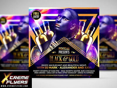 Night Of The Kings Flyer Template - XtremeFlyers