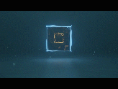 Ice cube 3d abstract animation blender blender3d design illustration motion graphics render