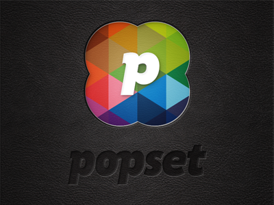Popset iPhone Wallpaper app group albums group diaries interface iphone mobile albums photo app photo chat texture wallpaper
