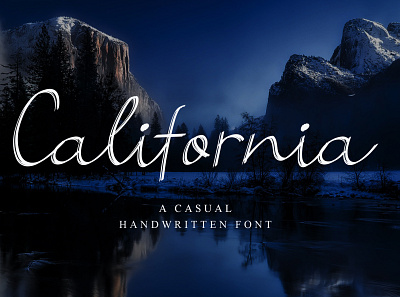 California calligraphy design font design fonts handmade handwritten littering script typography web