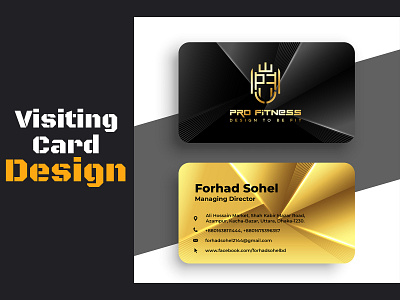 Visiting Card Design branding design graphic design illustration logo