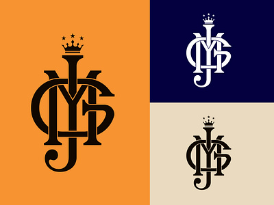 JMG Lettering logo for clothing brand