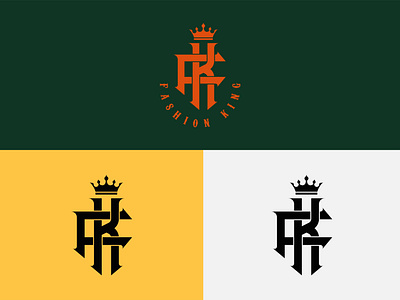FK Lettering logo for clothing brand