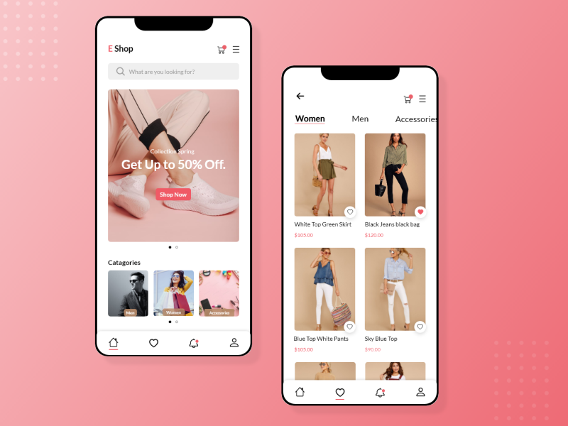 Online Fashion Shop App UI/UX Design by Jarin Tasnim on Dribbble