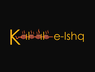 Kabab-e-Ishq branding graphic design logo restaurant